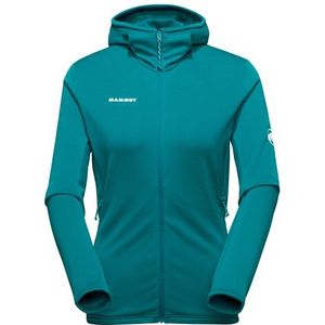 Mammut Womens Aconcagua Light Midlayer Hooded Jacket Fleecevest (Dames |turkoois)