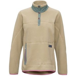 Elevenate Womens Canyon Pile Fleece Fleecetrui (Dames |beige)