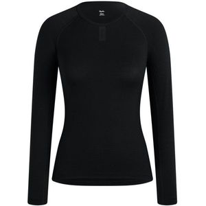 Rapha Womens Merino Base Layer Long Sleeve Merino-ondergoed (Dames |zwart)