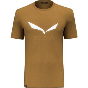 Salewa Solidlogo Dry T-Shirt Sportshirt (Heren |bruin)