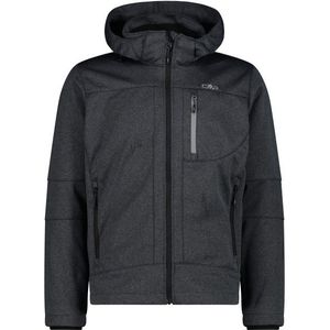 CMP - Jacket Zip Hood 3A01787 - Softshelljack - Grijs/Zwart