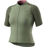 Dynafit - Ride Light S/S Full Zip - Fietsshirt - Olijfgroen - 100% Polyester
