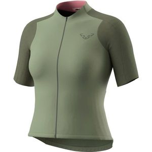Dynafit - Ride Light S/S Full Zip - Fietsshirt - Olijfgroen - 100% Polyester