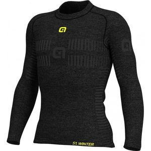 Alé Intimo Wool L/S Baselayer Merino-ondergoed (Heren |zwart)