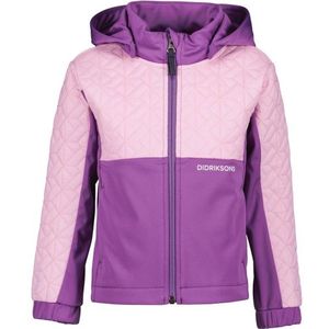 Didriksons Kids Briska Jacket 5 Softshelljack (Kinderen |purper)