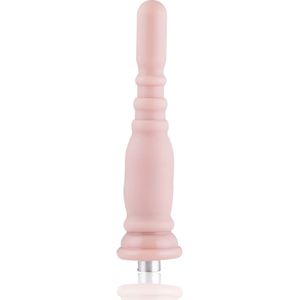 Anaal Dildo 3XLR voor Auxfun Basic Sex Machine Beige 20 cm