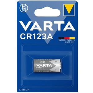 Varta Lithium CR123 3v lithium minigrip 1 - Varta