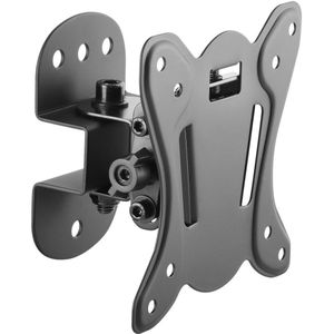 Platte TV beugel - Monitorbeugel - Draaibaar - Kantelbaar - VESA 75/100 - 13 t/m 27 inch - Allteq