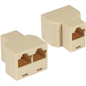 Netwerk internet kabel splitter - Rj45