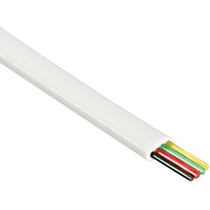 RJ 11 Telefoonkabel op rol - 100 meter