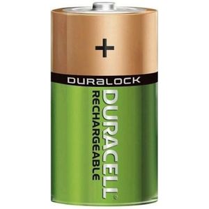 Duracell Oplaadbare D batterijen - 3000 mAh NiMH - 2 stuks