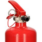 Alecto BP-2 Brandblusser - Poederblusser 2 kilogram - Brandklasse ABC - Inclusief Ophangbeugel