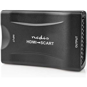 Nedis HDMI™ Converter HDMI™ Input SCART Jack 1-Weg 1080p 1,2 Gbps ABS Zwart (0.09  - HDMI
