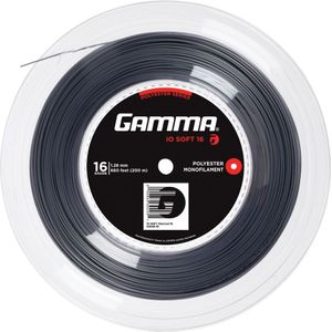 Gamma IO Soft Charcoal Rol Snaren 200m