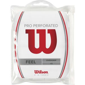 Wilson Pro Overgrip Perforated Verpakking 12 Stuks