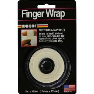 Tourna Finger Wrap Tape 1 Rol-Wit