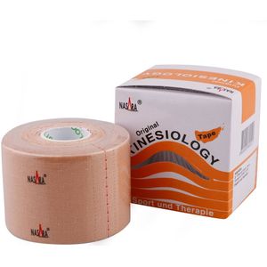 Nasara Kinesiologytape - 5 meter x 5 cm - beige