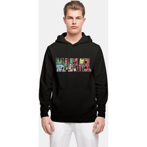 Absolute Cult Marvel Logo Character Infill Hoody