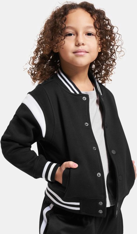 Urban Classics Boys Inset College Sweat Jacket