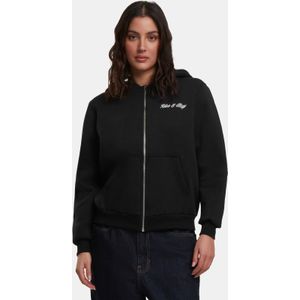 Miss Tee Rise & Slay Ladies Fluffy Zip Hoody