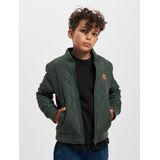 Urban Classics Boys Diamond Quilt Nylon Lightweight Jacket