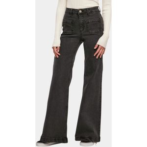 Urban Classics Ladies Vintage Flared Denim Pants