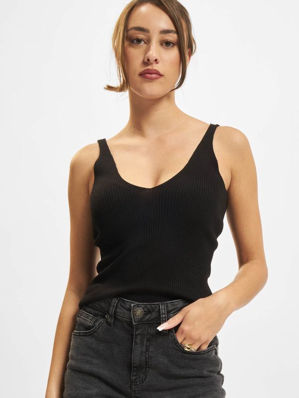 Urban Classics Ladies Rib Knit Top