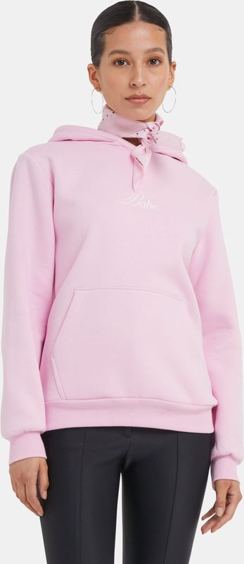 Miss Tee Babe Wording Ladies Fluffy Hoody