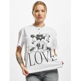 Merchcode Ladies Minnie Loves Mickey Tee