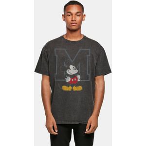 Absolute Cult Mickey Mouse - Classic M Acid Washed Oversize Tee