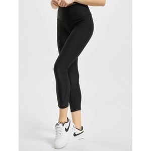 Urban Classics Ladies High Waist Shiny Rib Pedal Pusher Leggings