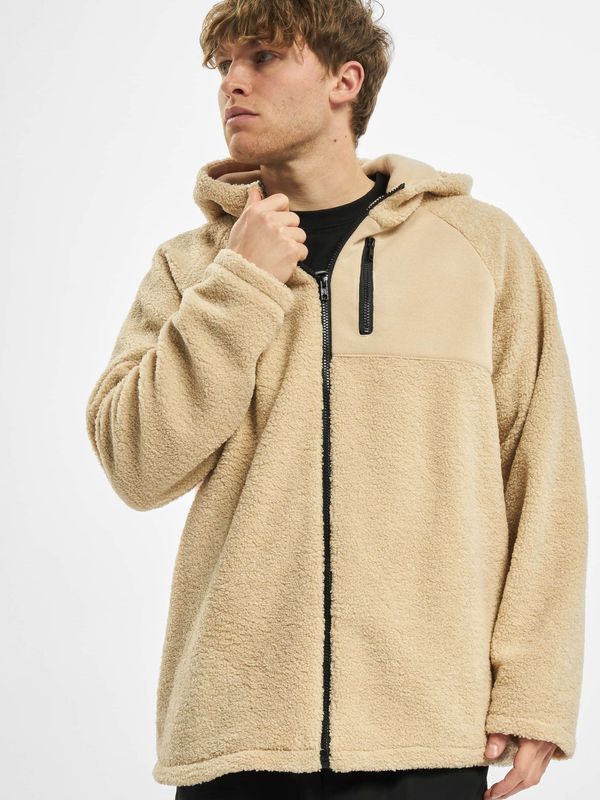 Urban Classics Hooded Sherpa Zip Jacket