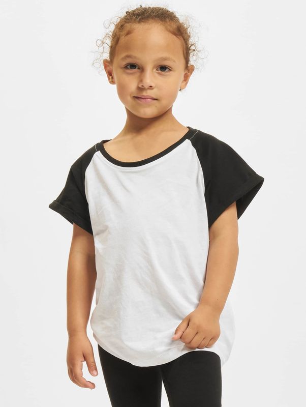 Urban Classics Girls Contrast Raglan Tee