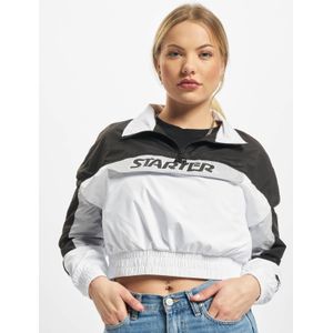 Ladies Starter Colorblock Pull Over Jacket