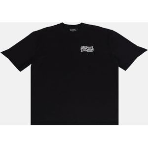 Dropsize HEAVY OVERSIZE MIRRORED LOGO T-SHIRT