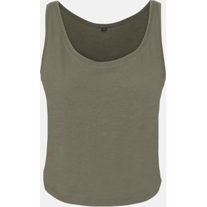 Build Your Brand Ladies Oversized Tanktop