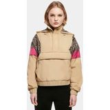 Urban Classics Ladies AOP Mixed Pull Over Jacket