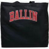 Mister Tee Ballin Oversize Canvas Tote Bag