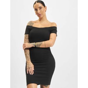 Urban Classics Ladies Off Shoulder Rib Dress