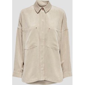 Only Janine-Rai Ovs Cord Shacket Hemd