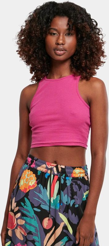 Urban Classics Ladies Cropped Rib Top
