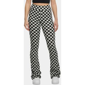 Urban Classics Checked Boot Cut Legging