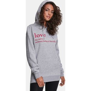 Mister Tee Love Definition Hoody Heather