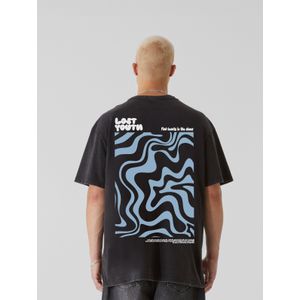 Lost Youth Acid Washed Beautiful Chaos T-Shirt