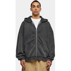 Urban Classics Heavy Sand Washed 90's Zip Hoody