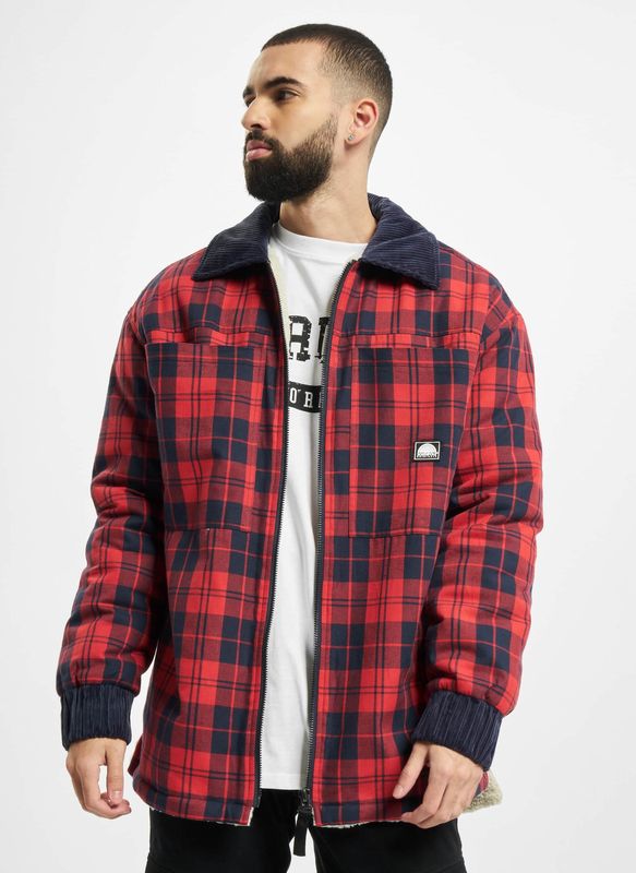 Southpole Check Flannel Sherpa Jacket