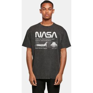 Absolute Cult Nasa - Space Shuttle Program Acid Washed Oversize Tee