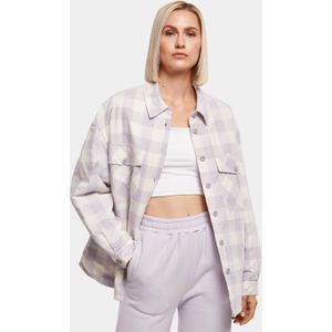 Urban Classics Ladies Flanell Padded Overshirt