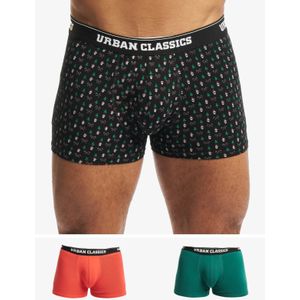 Urban Classics Organic X-Mas Boxer Short 3-Pack