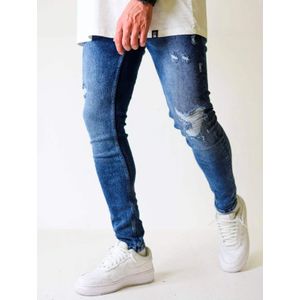 2Y Premium Stretch Ripped Slim Fit Jeans